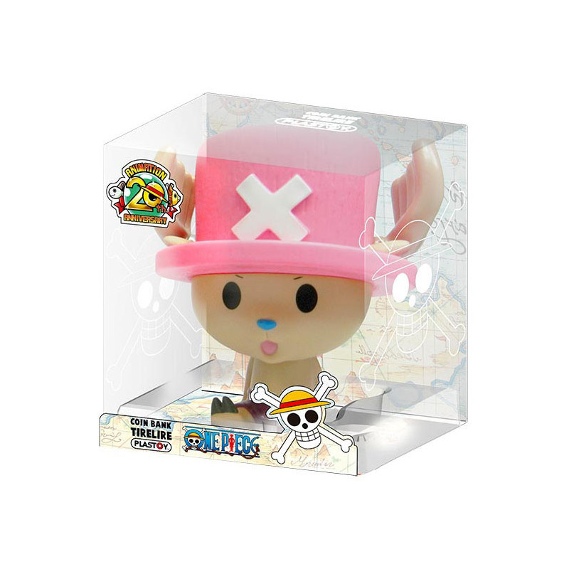 Figurine Tirelire Plastoy Chibi One Piece Chopper · Smarty Paris